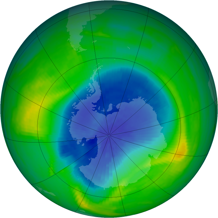 Ozone Map 1983-10-27